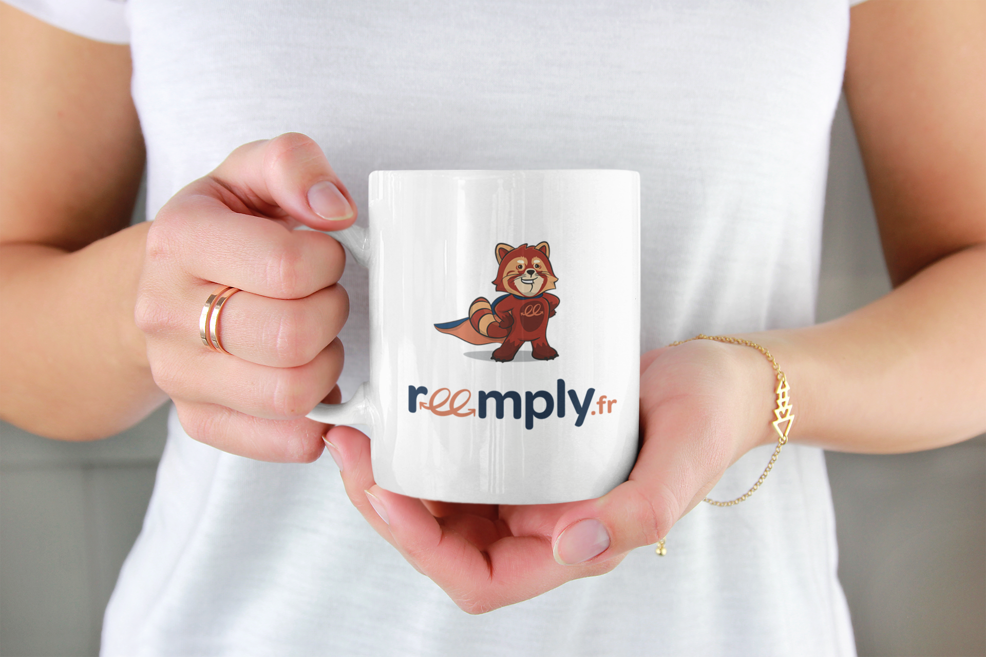 Drinkware Mockup Of A Woman Holding An 11 Oz Coffee Mug 2954 El1 26